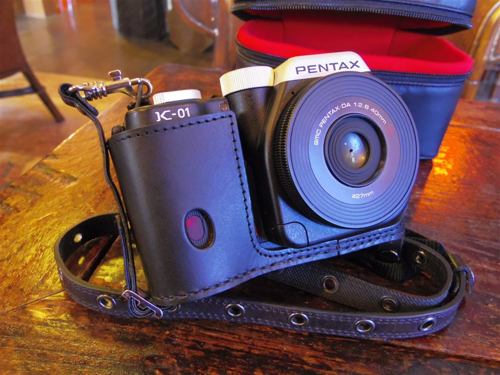 レザーケース。』 ペンタックス PENTAX K-01 レンズキット のクチコミ