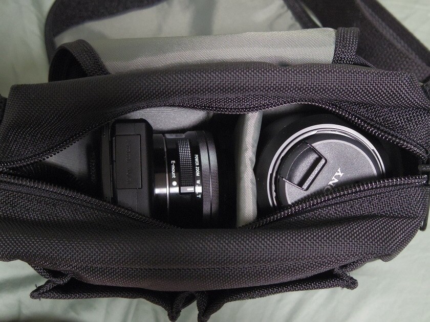 ジャストフィットなカメラバッグ』 SONY α6000 ILCE-6000Y ダブル