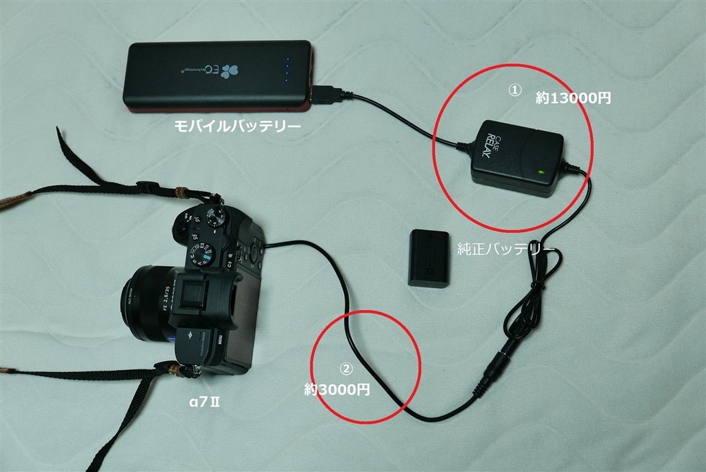 α7及びα7Ⅱのバッテリー問題解決：星景・インターバル撮影』 SONY α7