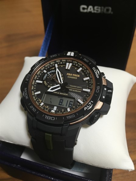 カシオ プロトレック トリプルセンサー タフソーラー PRW-S6000Y-1JF