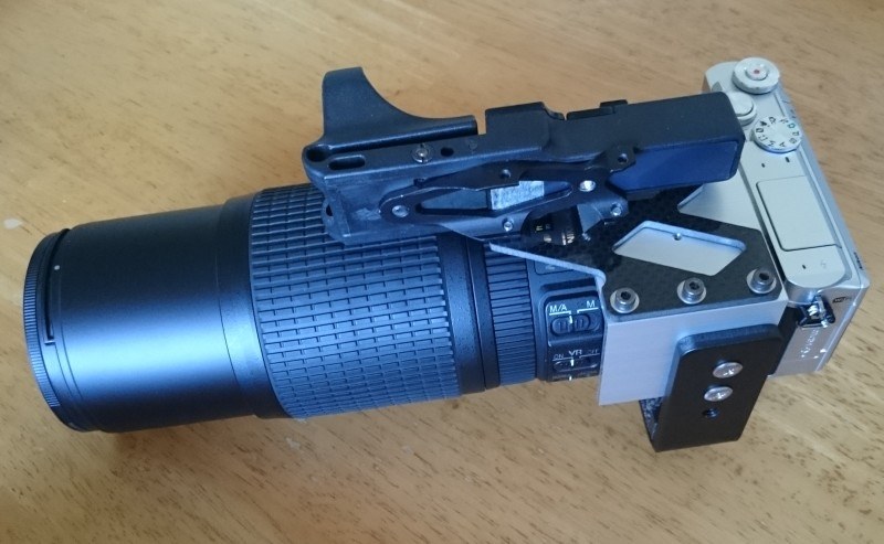 J5にFT1+70-300mm使用時の目標狙い用ドットサイト！』 ニコン Nikon 1