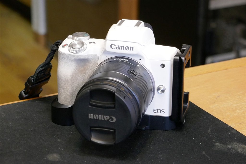 EOS kiss M 用のアルカスタイルL型プレート』 CANON EOS Kiss M EF