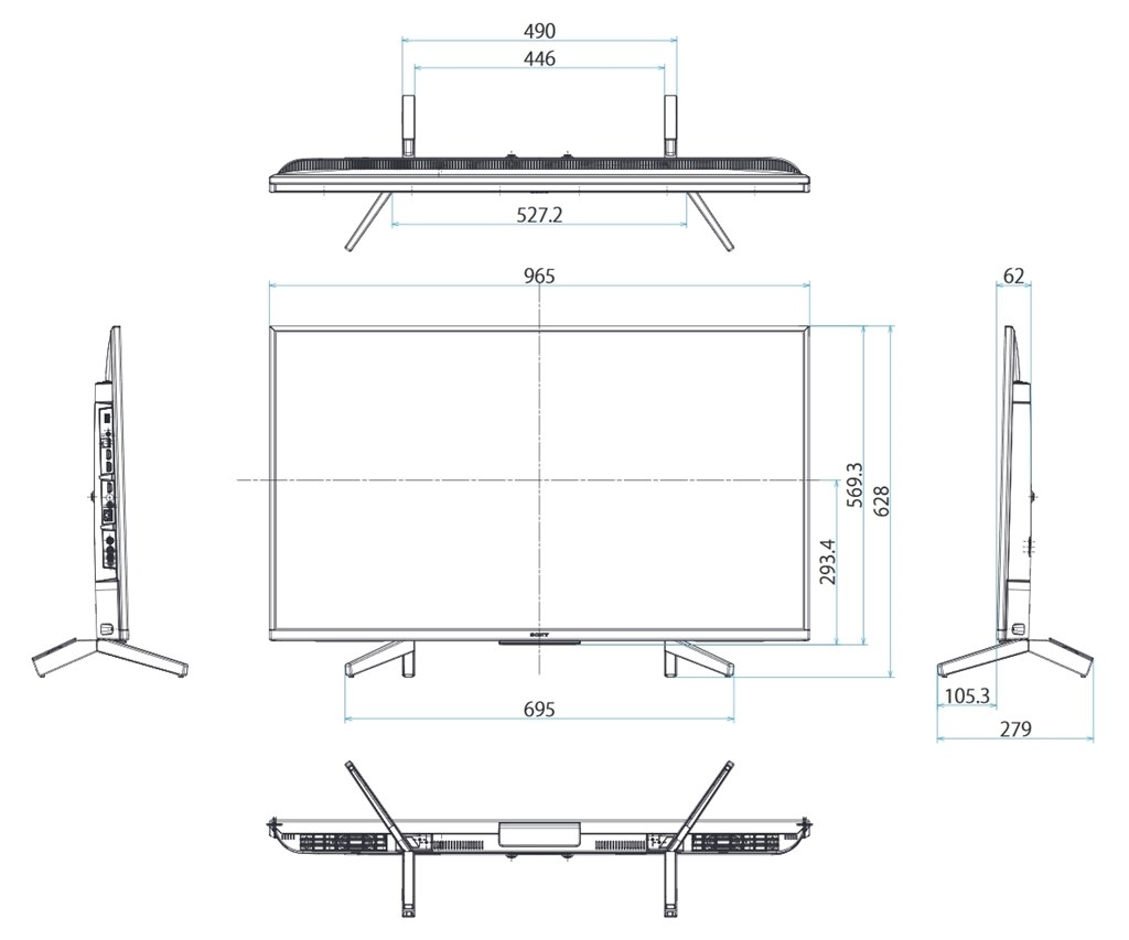 画面の角度』 SONY BRAVIA KJ-43X8500G [43インチ] のクチコミ掲示板