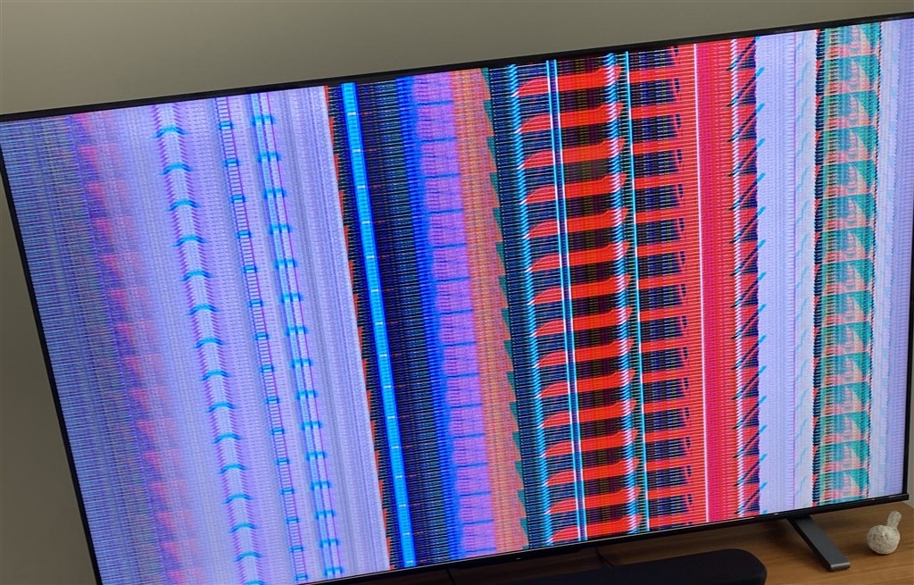 買った時から数秒画面が乱れ音声のみに』 東芝 REGZA 50Z740X [50