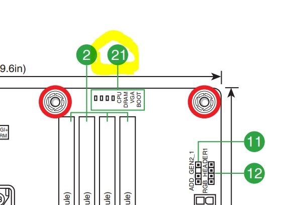 自作パソコン組み立て後、画面が映らない』 インテル Core i5 12400F