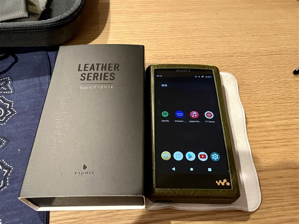 やっぱりDignisのレザーケースは最高！』 SONY NW-WM1AM2 [128GB] の
