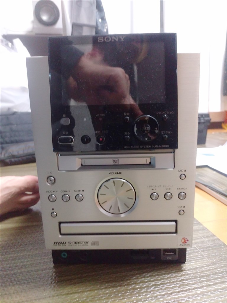 今更ながらHDD80GB→SSD256GBに換装』 SONY NETJUKE NAS-M70HD の