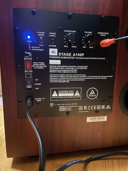 JBL STAGE SUB A100P [単品] 価格比較 - 価格.com