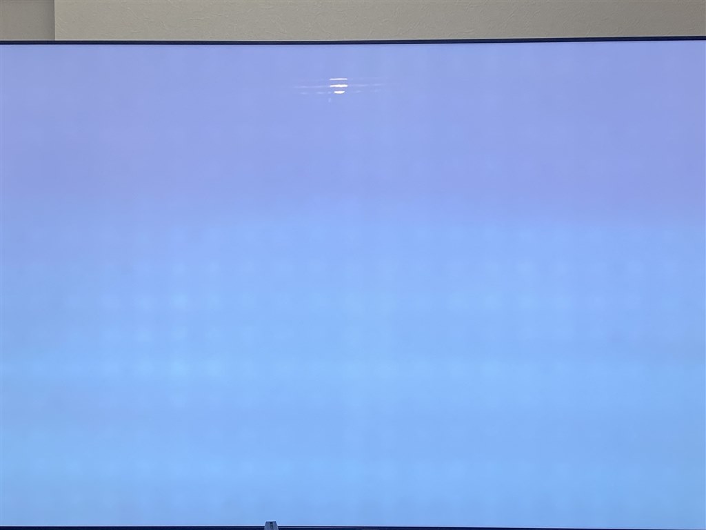 画面にドットのような模様が気になります。』 SONY BRAVIA XRJ-75X95J