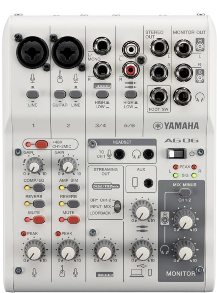 ヤマハ AG06MK2 [ブラック] 価格比較 - 価格.com