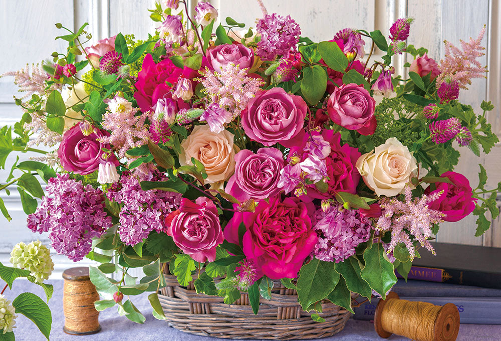 リン・ゲルテンバック フラワリング・リバーサイド ジグソーパズル1000