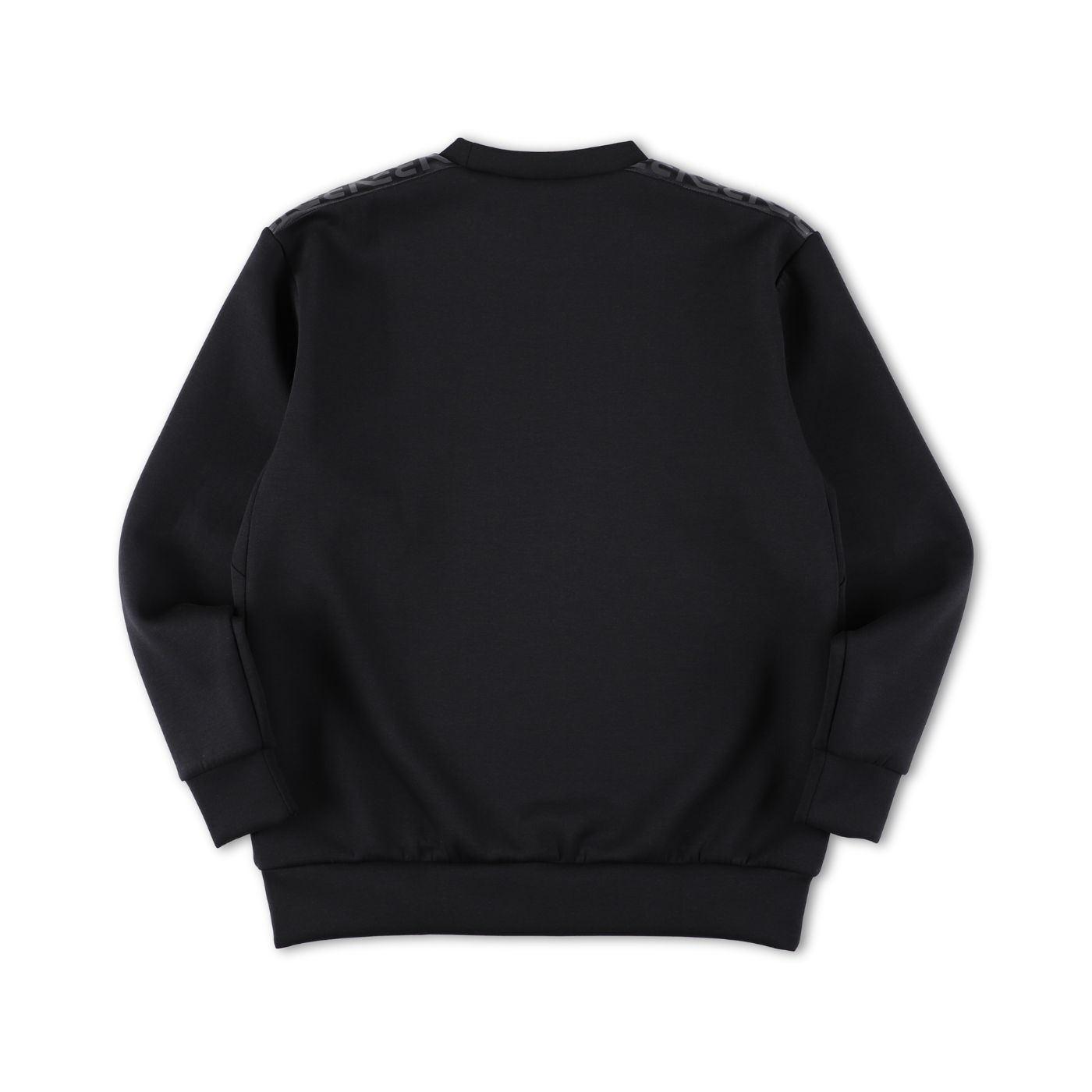 クルーネックスウェット ブラック