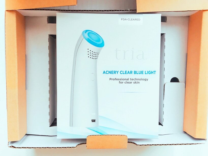 トリア美顔器の口コミレビューと効果的な理由！ニキビ美顔器アクネリー