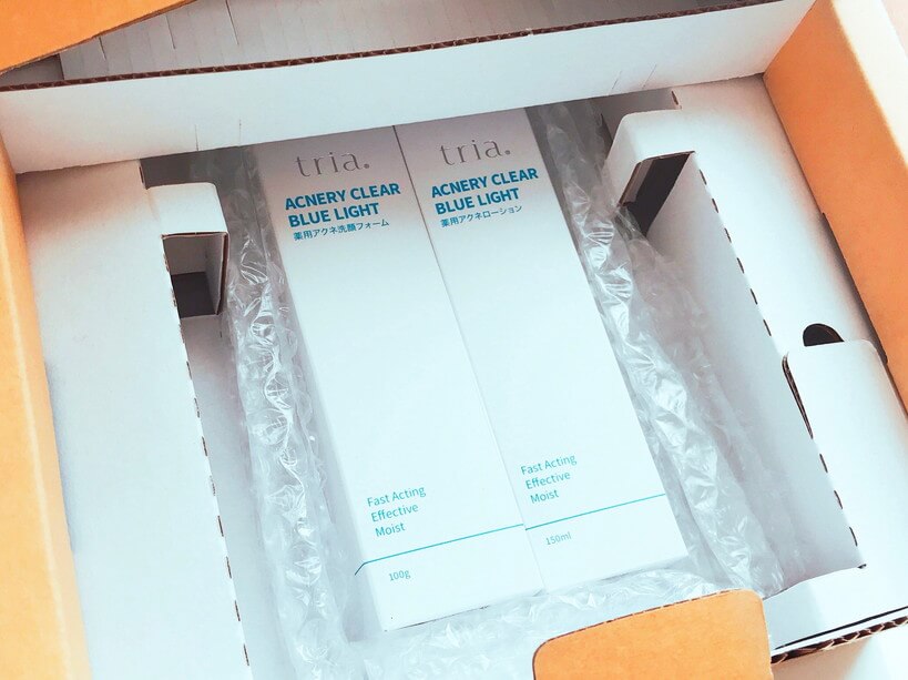 美品」TRIA 自宅ニキビケア blue light 美品」TRIA 自宅ニキビケア