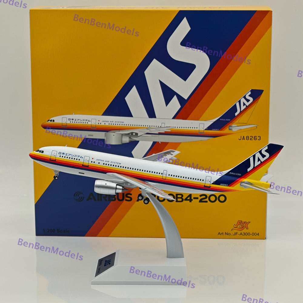 航空機・ヘリコプター 1/200 JFox JAS A300B4-200 JA8476 航空機