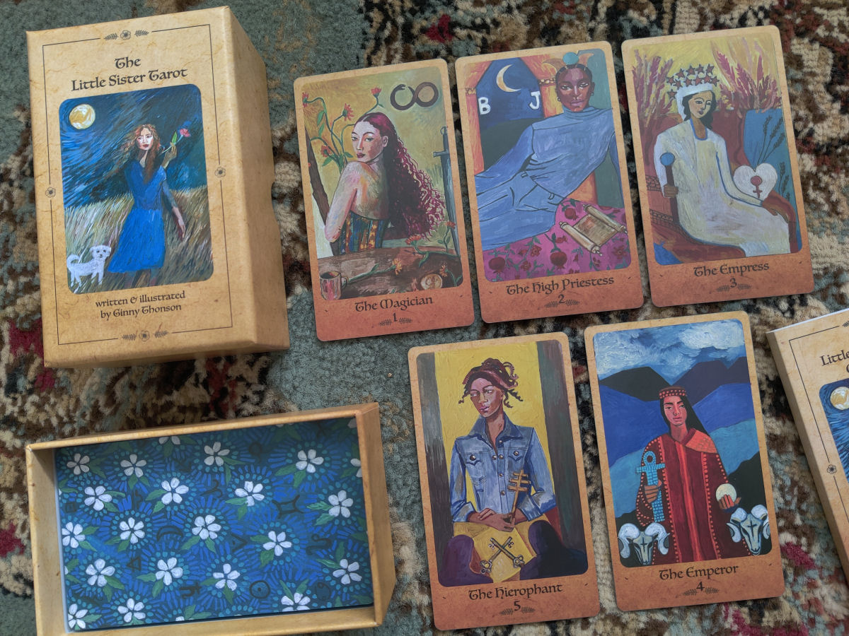 The Little Sister Tarot by Ginny Thonson | benebell wen