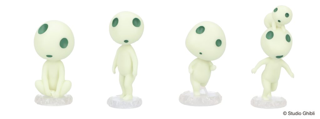 8/6発売 暗闇で優しく光るリアルなコダマの置物や、タタリ神を表現した