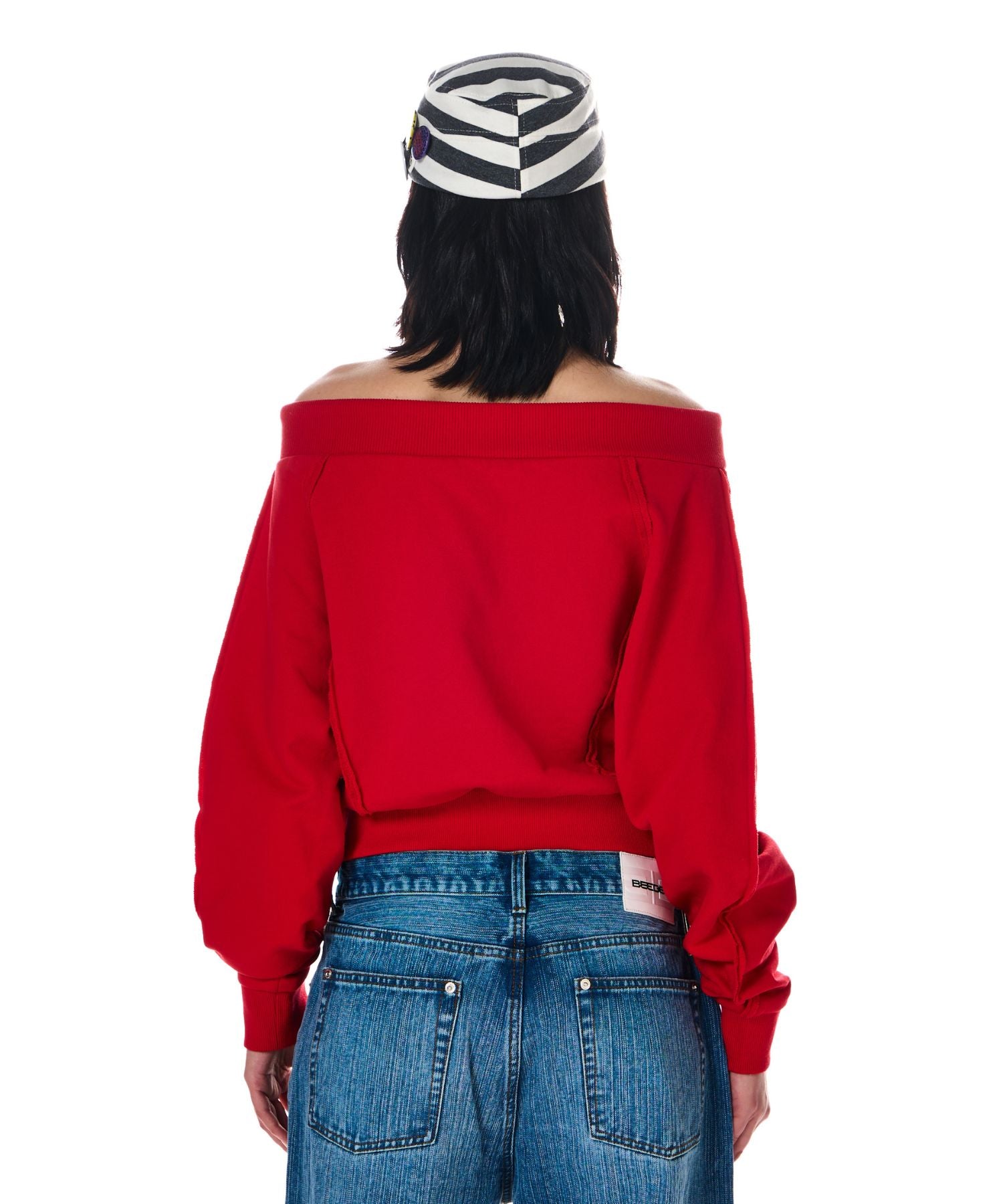 OFF SHOULDER SIDE ZIP TOPS – BEEDEN