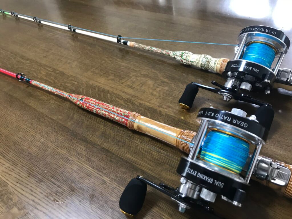 布袋竹とグラスソリッドで伊勢海老竿を作ろう♪【海老竿2本追加