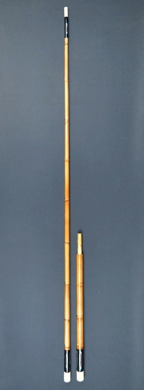 峯集 竿掛け 1本半 へらぶな 峯集（ほうしゅう）】竿掛1本半（グリーン研出し）<長竿用>（9節）