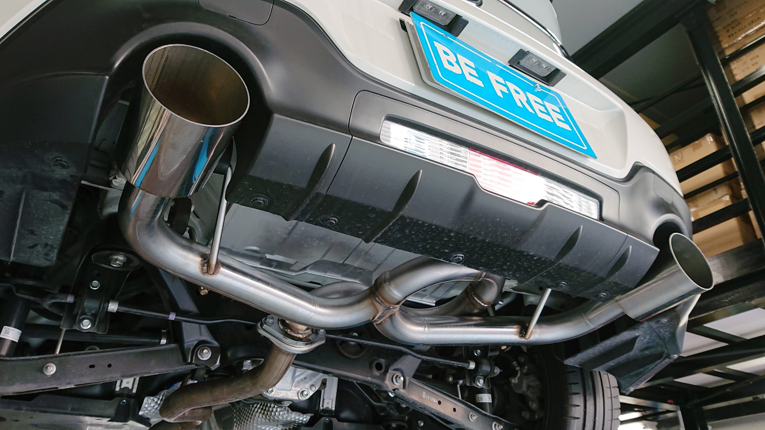 ZN8 GR86 ZD8 BRZ オールステンマフラー 60-115Φ リアピース | Be Free