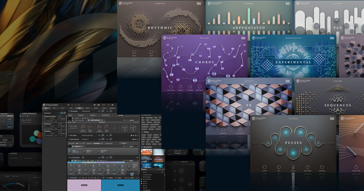 UVI FALCON - beatcloud - DTM,DAW,プラグインソフトのオンライン