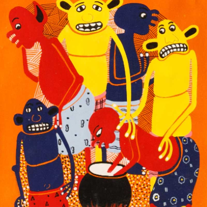 アフリカンアート38 / ファミリー | ボー・デコール オンラインショップ