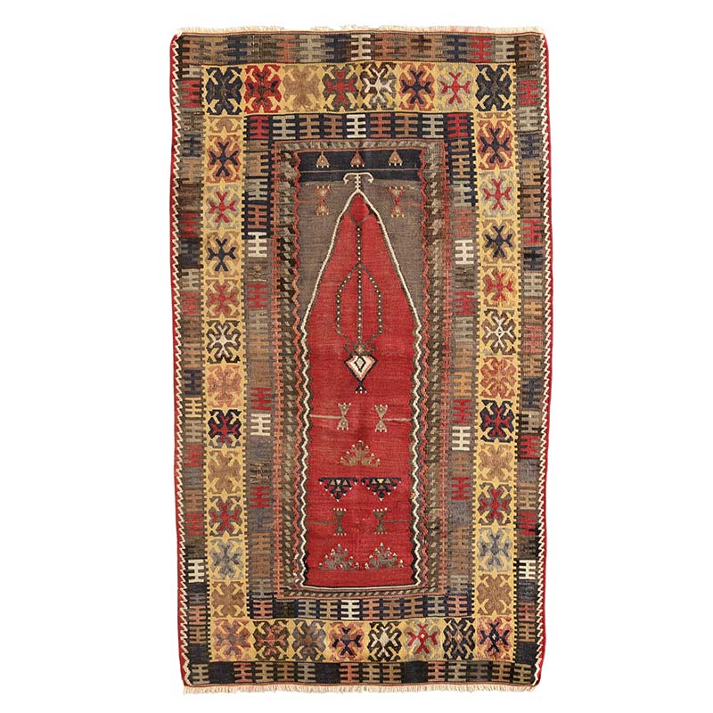 トルコのヴィンテージラグ -アナトリアキリム- | ボー・デコール