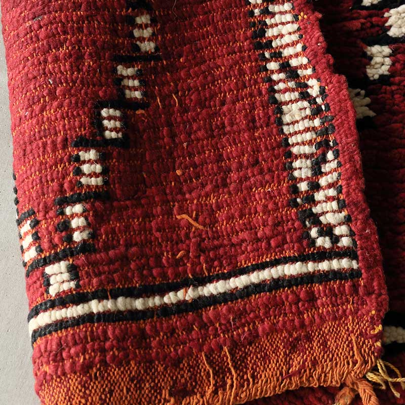 トライバルラグ[モロッカン] モロッコ産 / 1980年代 / OR414 | ボー