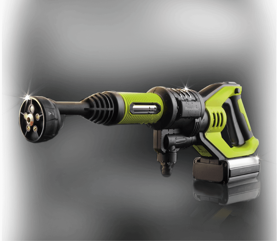 ポータブル コードレス洗浄機』いつでもどこでも持ち運べてコンパクト