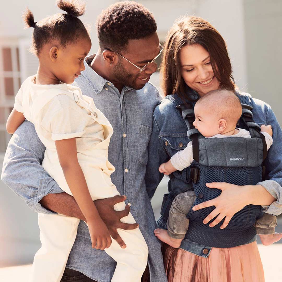 BabyBjorn Harmony Baby Carrier - 3D Mesh - Navy Blue