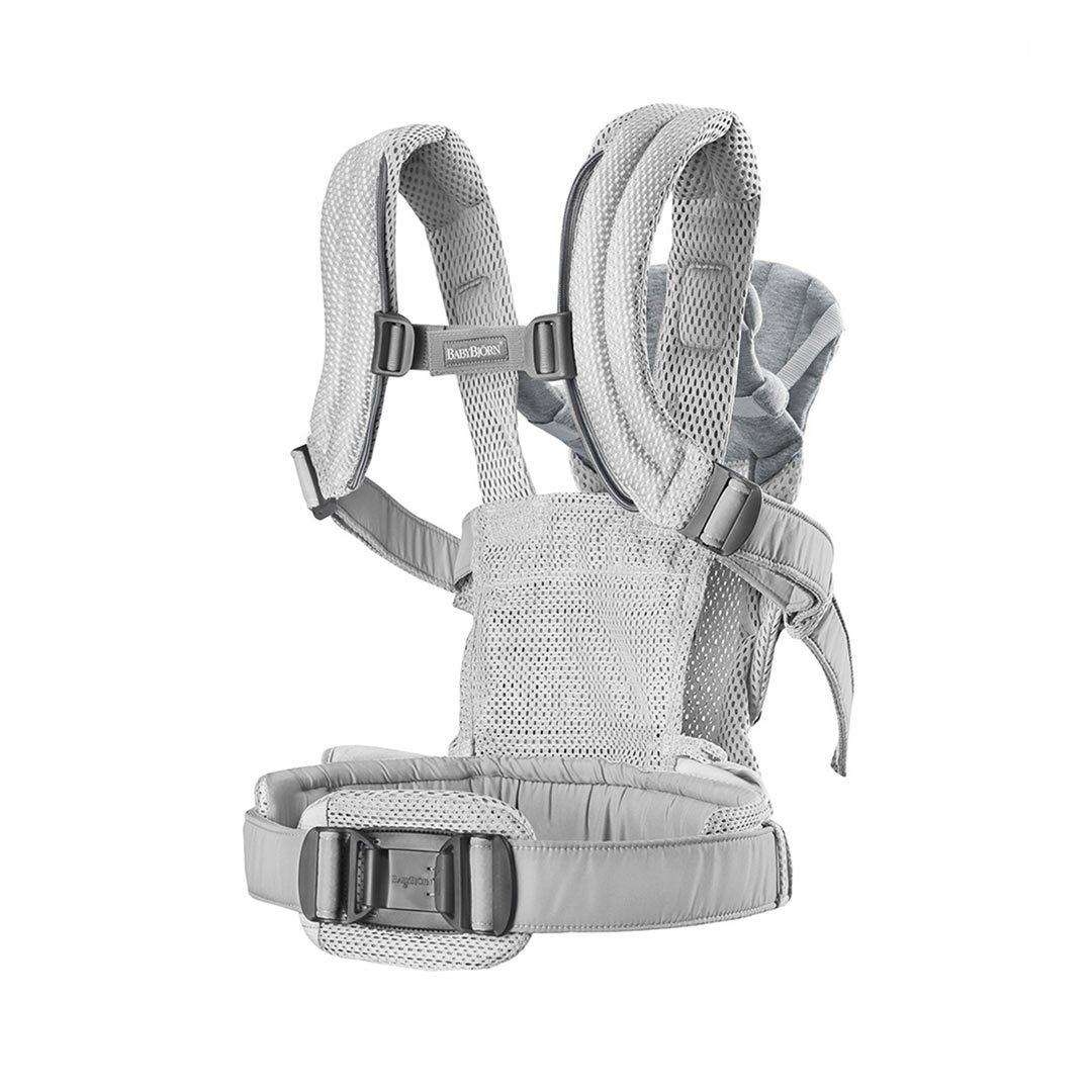 BabyBjorn Harmony Baby Carrier - 3D Mesh - Silver