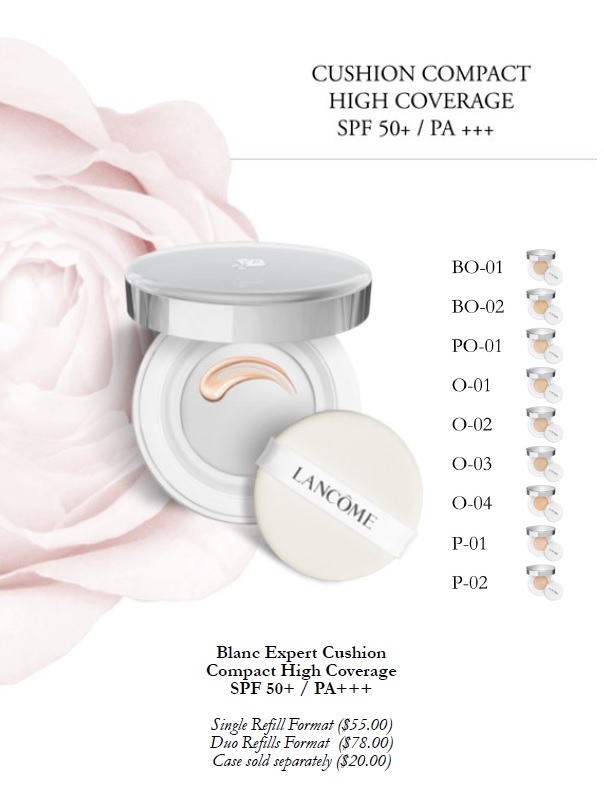 Review: Lancome Blanc Expert Cushion Compact High Coverage