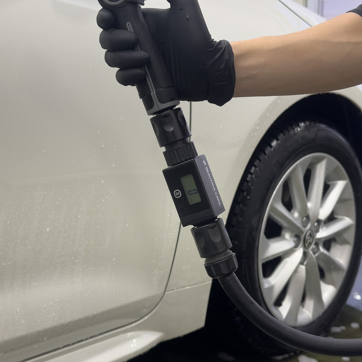 洗車革命】ありそうで無かった「コネクタータイプTDSメーター」