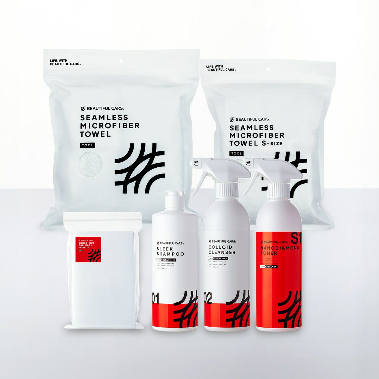 洗車スタンダードパック 手洗い洗車の基本アイテム6種セット