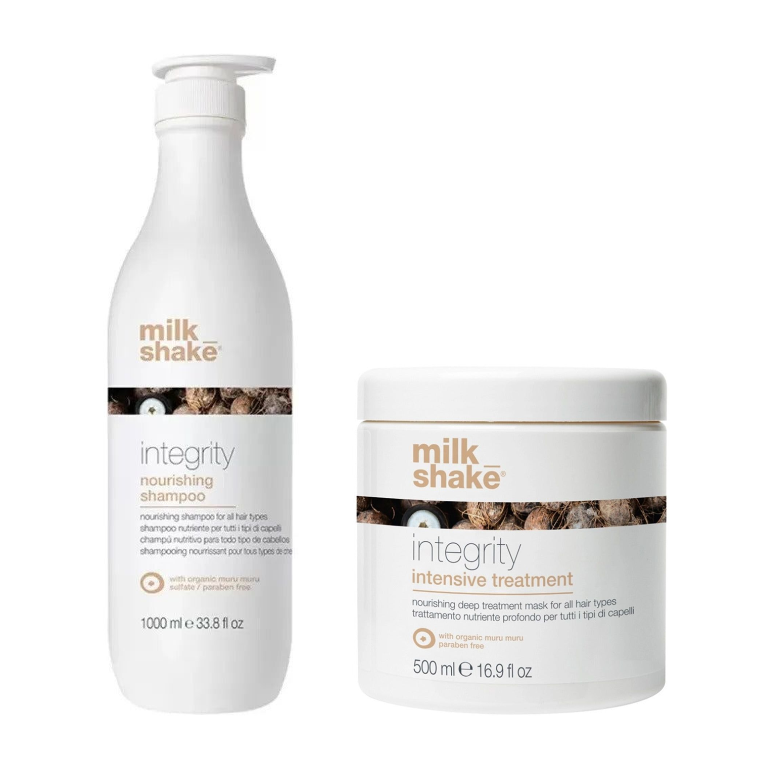 Set MilkShake Integrity Sampon 1000ml si Masca 500ml – Beauty Lounge