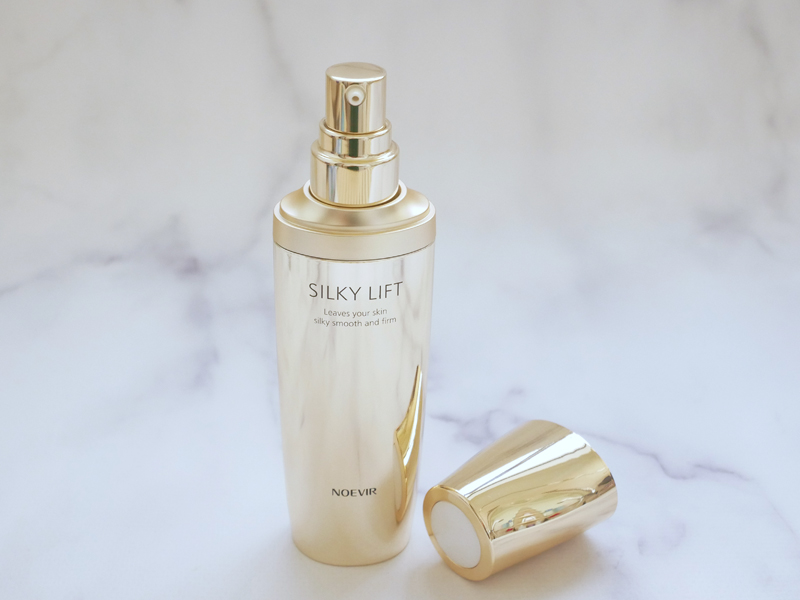 希少なゴールデンシルクエキス配合美容液「ノエビア シルキーリフト