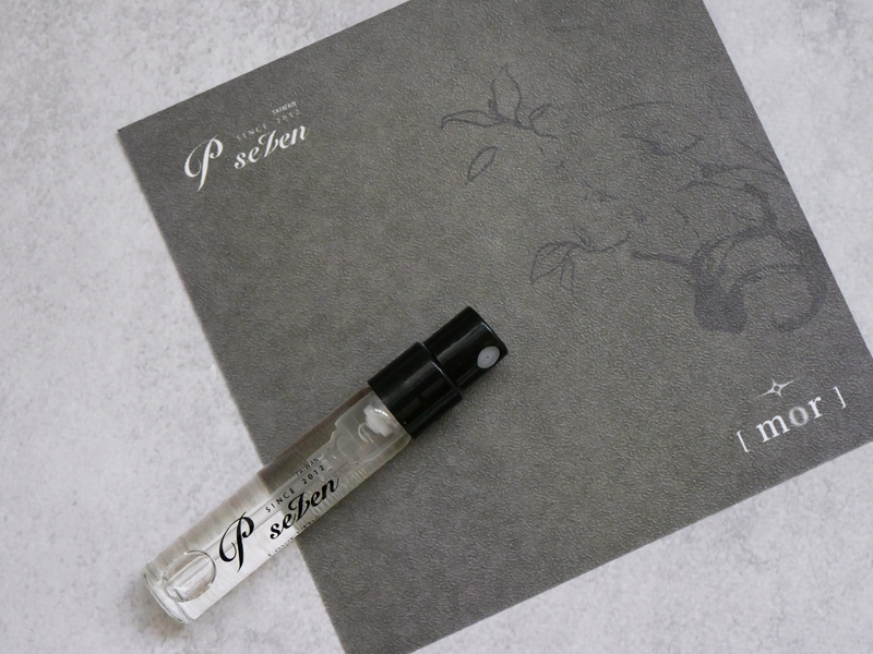 台湾発・P.Seven茶香水の新作「墨香シリーズ」“墨”にインスピ