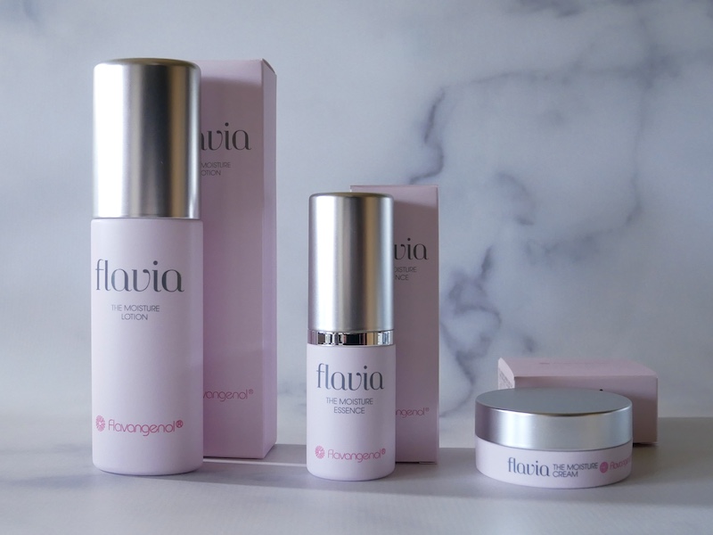 フラバンジェノール高配合のスキンケア、フラビア「ザ モイスチャー