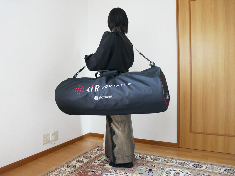 サッカー日本代表もサポートした西川の最新［エアーポータブル