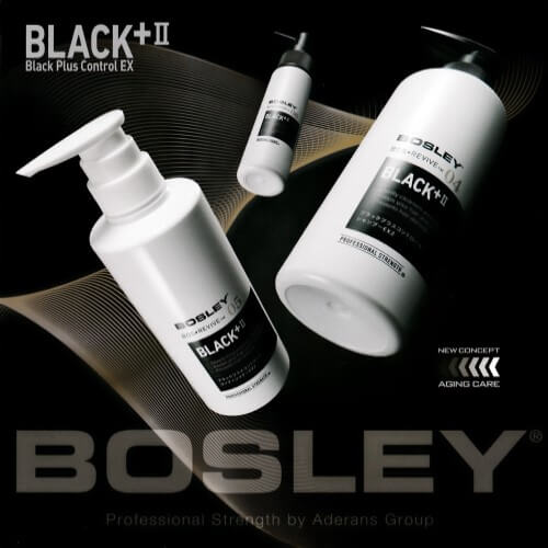 アデランス 新発売 BOSLEY「BLACK+Ⅱ」&「CR2」 | 【美容ディーラー