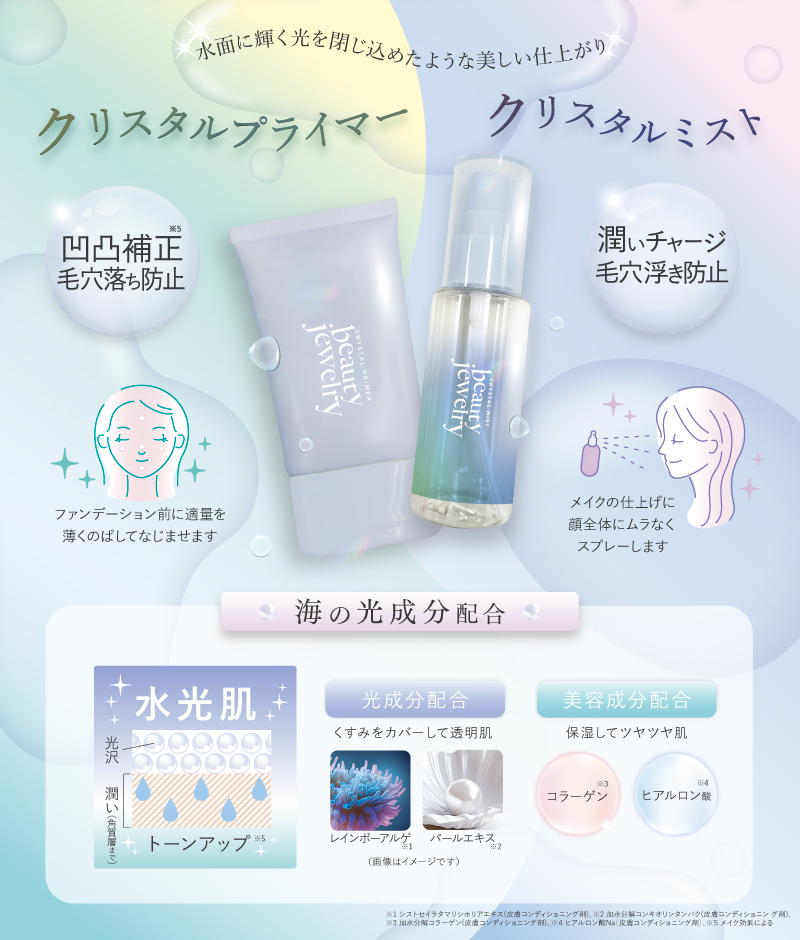 ビューティージュエリー クリスタルミスト | 株式会社ビューティー