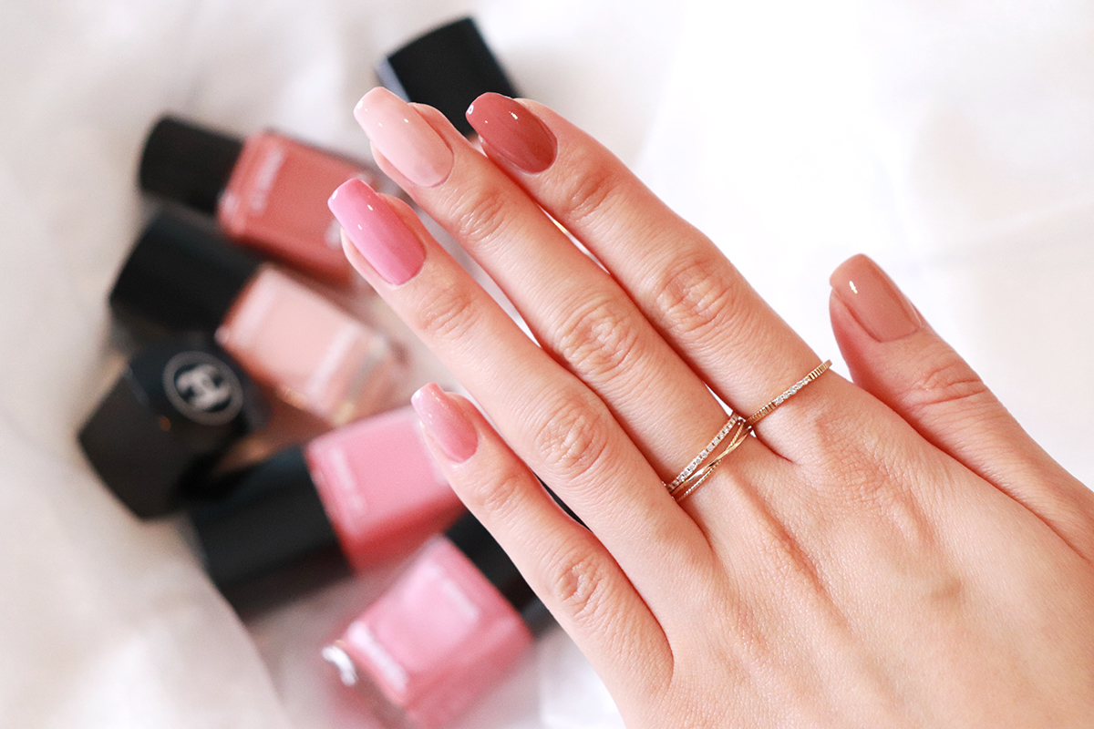 2回位使用 シャネル マニキュア2色セット SKIEUSE INMORTELLE 2回位