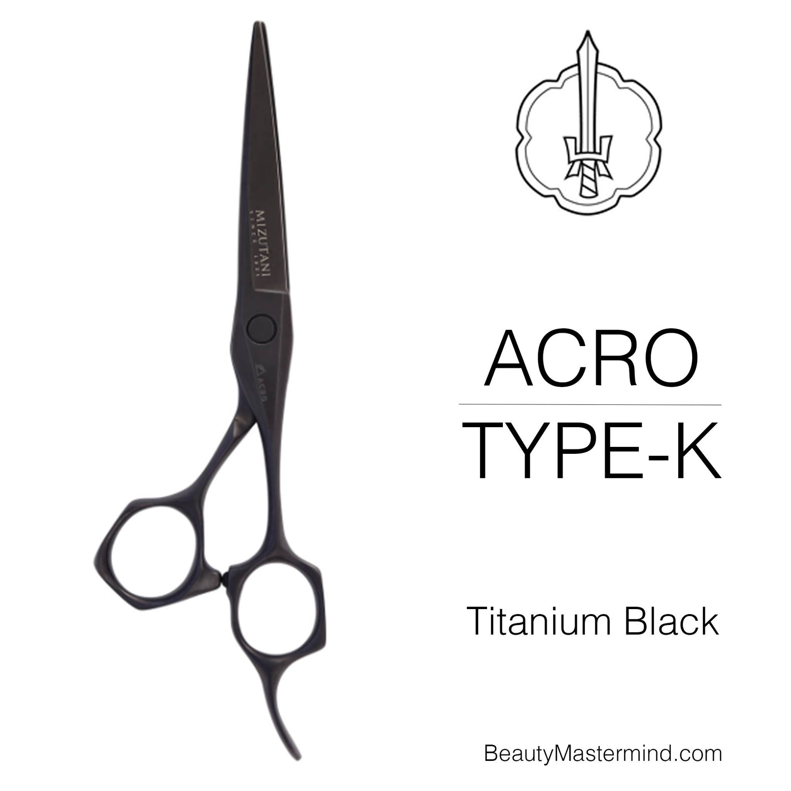 BeautyMastermind Mizutani ACRO TYPE-K (Titanium Black)
