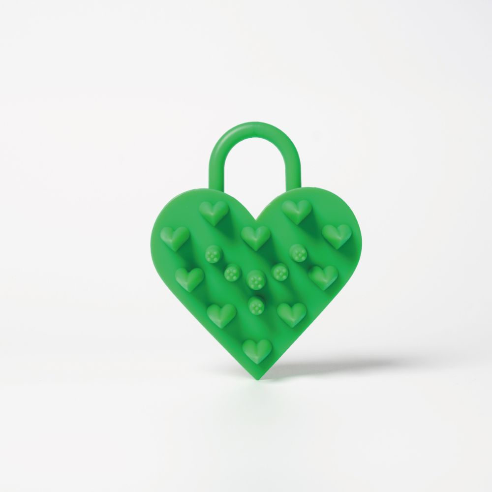 SINN PURETE ハートロックスカルプブラシ グリーン