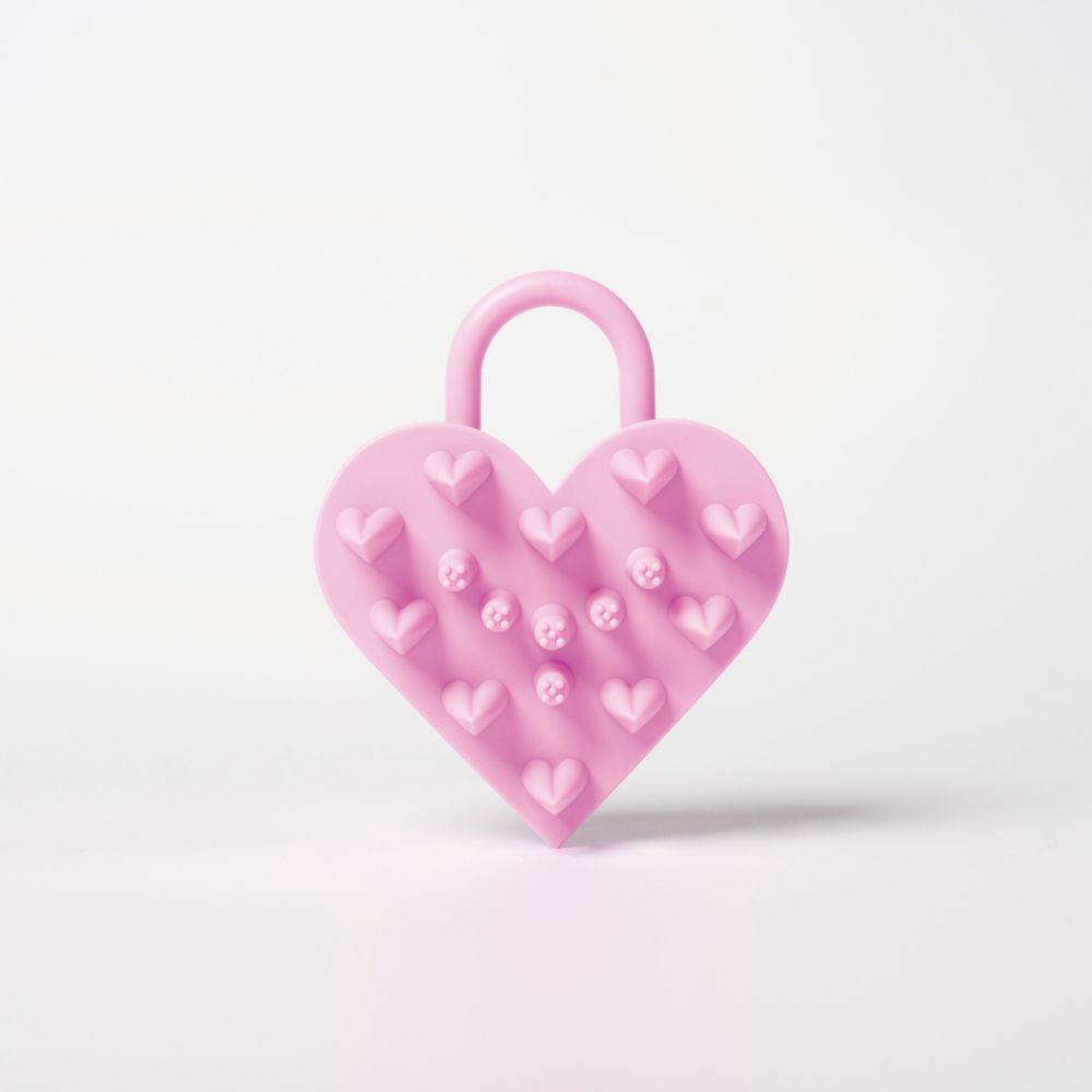 SINN PURETE ハートロックスカルプブラシ ピンク