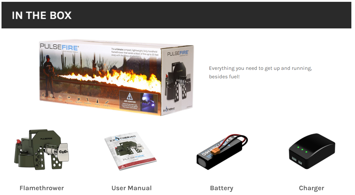 850016429001 - Beaver Valley Supply - Pulsefire LRT FlameThrower