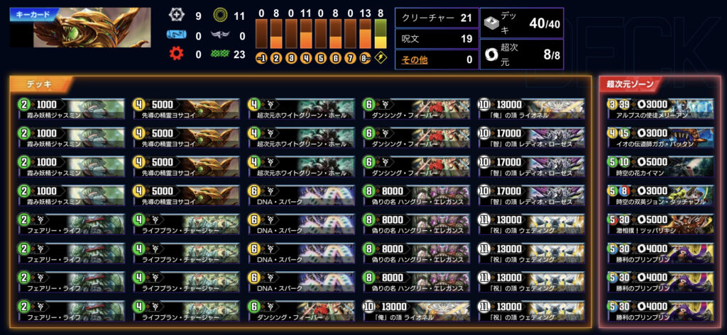 ND】白緑ターボゼニスデッキリスト(2023/2/18新規)【第18弾環境