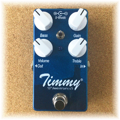 トランスペアレント系オーバードライブの代表! Timmyを解説