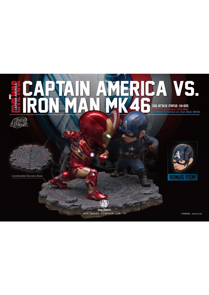 Beast-Kingdom USA | EA-025 Captain America: Civil War Captain